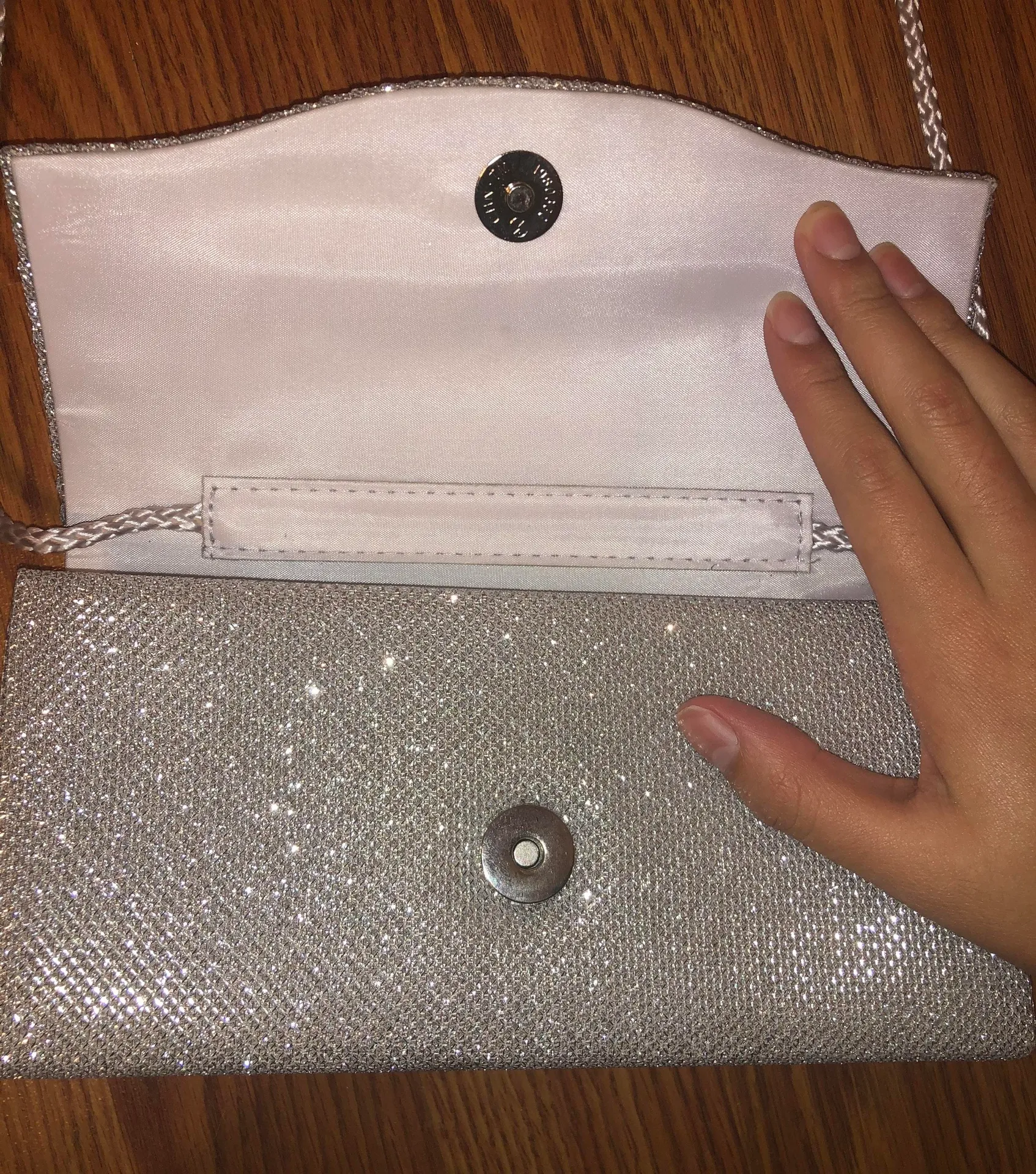 Silver Sparkle Purse - Image 5