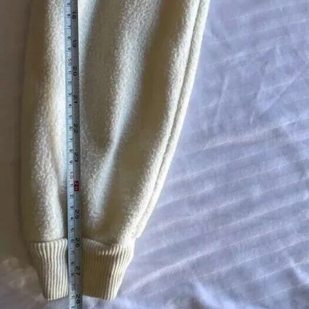 Vintage Pacific Trail 1/4 Zip-Up Cream White Jacket Women’s Size M #39441 90s - Image 10