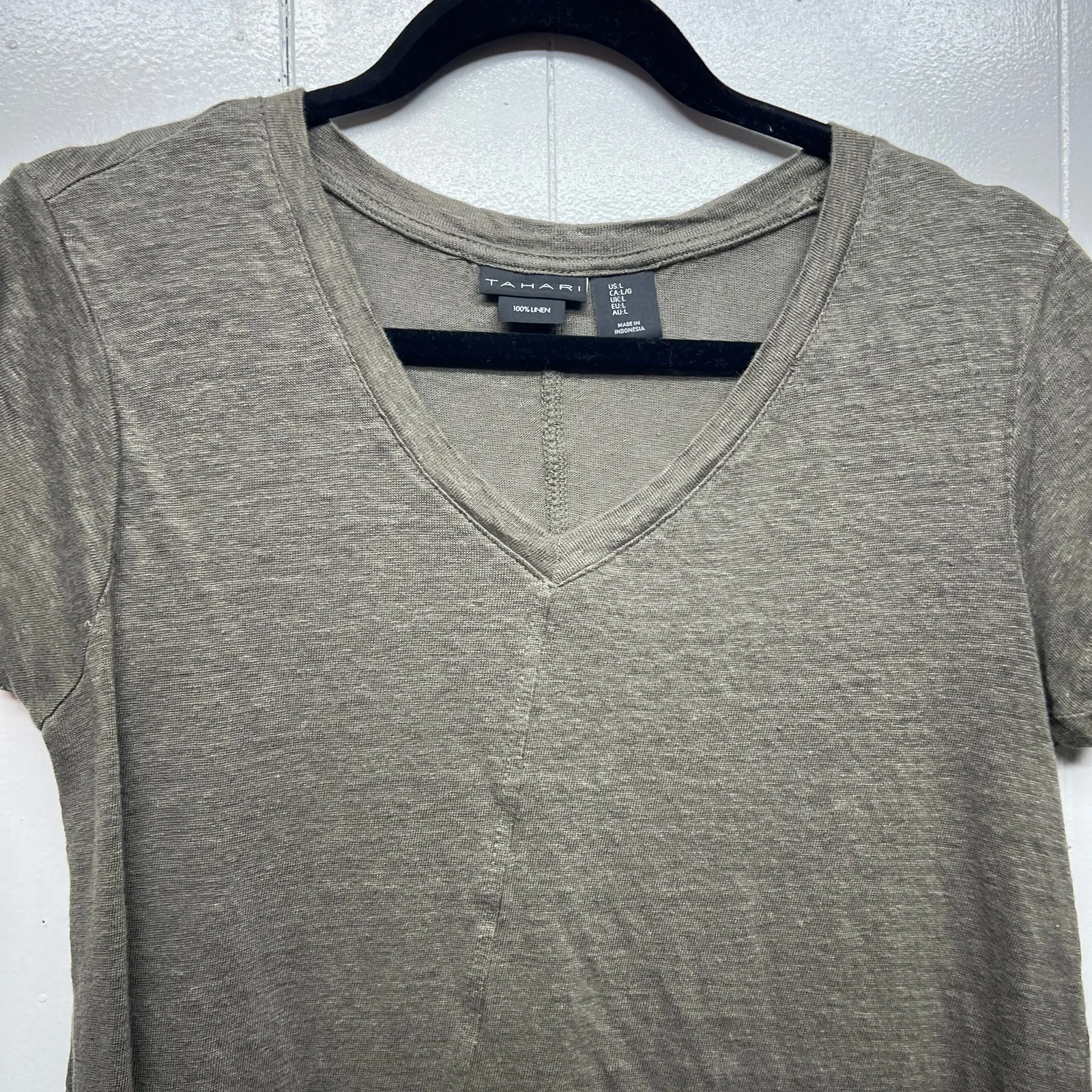 Tahari Womens T-Shirt Small Capsule Timeless Coastal Beachy Nautical Breathable - Image 2