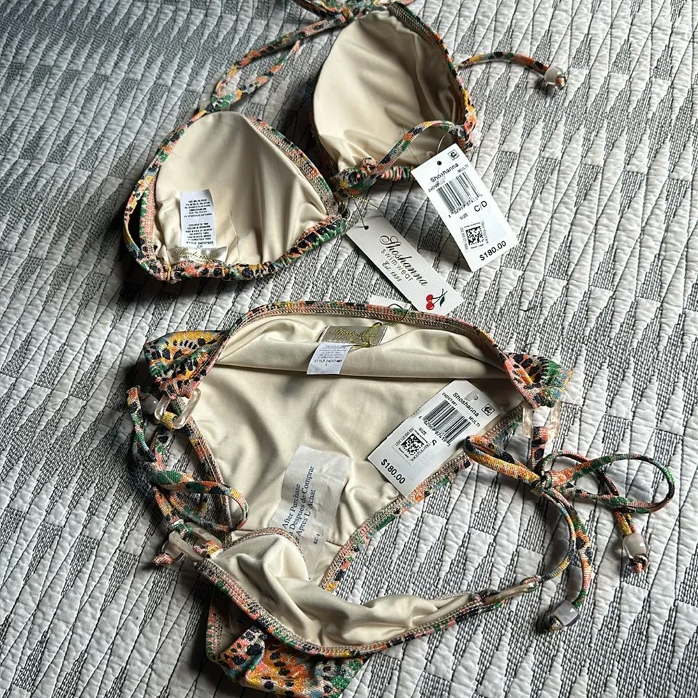 Shoshanna  Ring Triangle Bikini Top and Bikini Bottom - Image 6