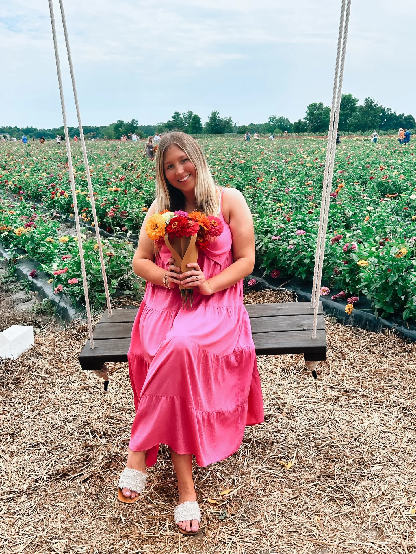 Pink Bow Maxi Dress  - Image 2