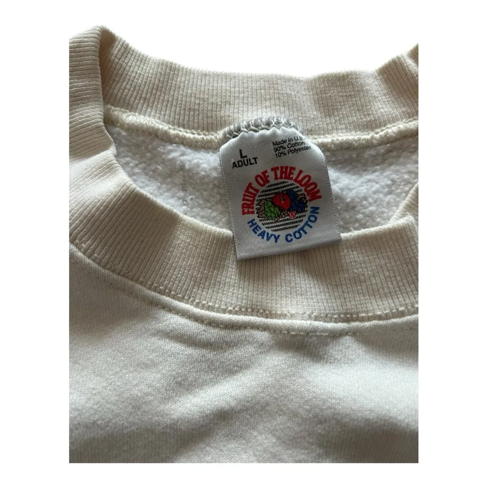 Vintage Colorado tapestry nature crewneck Large Tan - Image 3