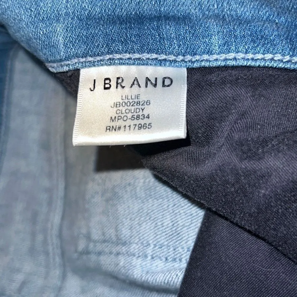 ✨J Brand Lillie High Rise Crop Skinny in Cloudy✨ - Image 7