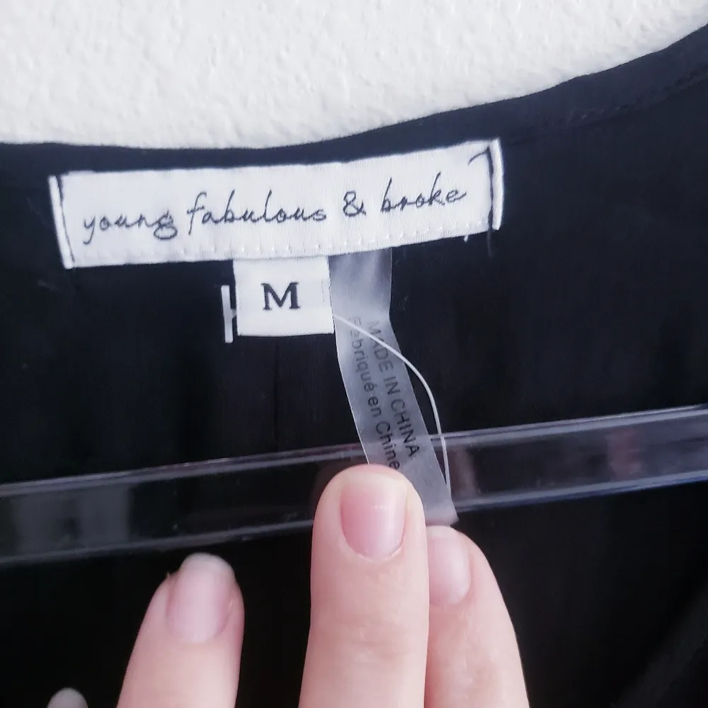 Young Fabulous & Broke Eyelet Long Sleeve Blouse - Image 6