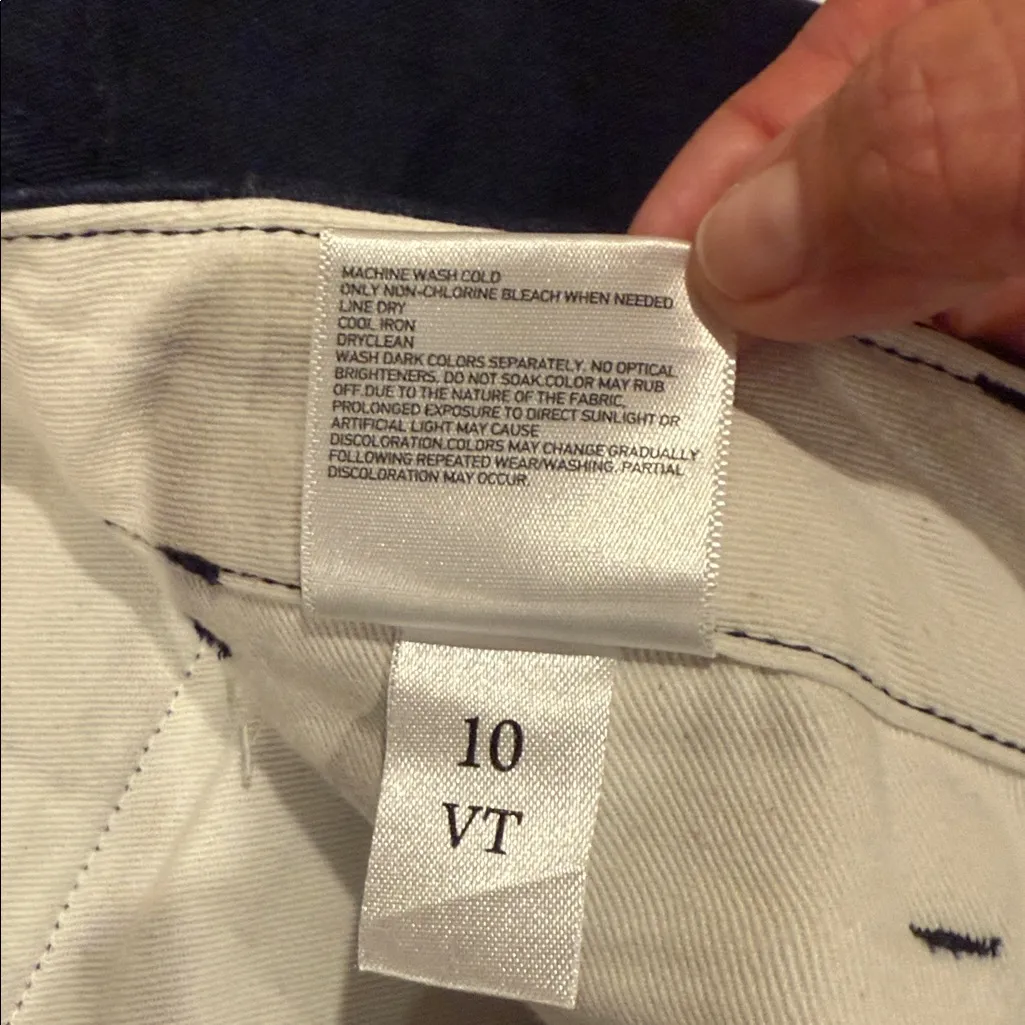 INES DE LA FRESSANCE PARIS WOMENS DARK BLUE PANTS 6 - Image 4