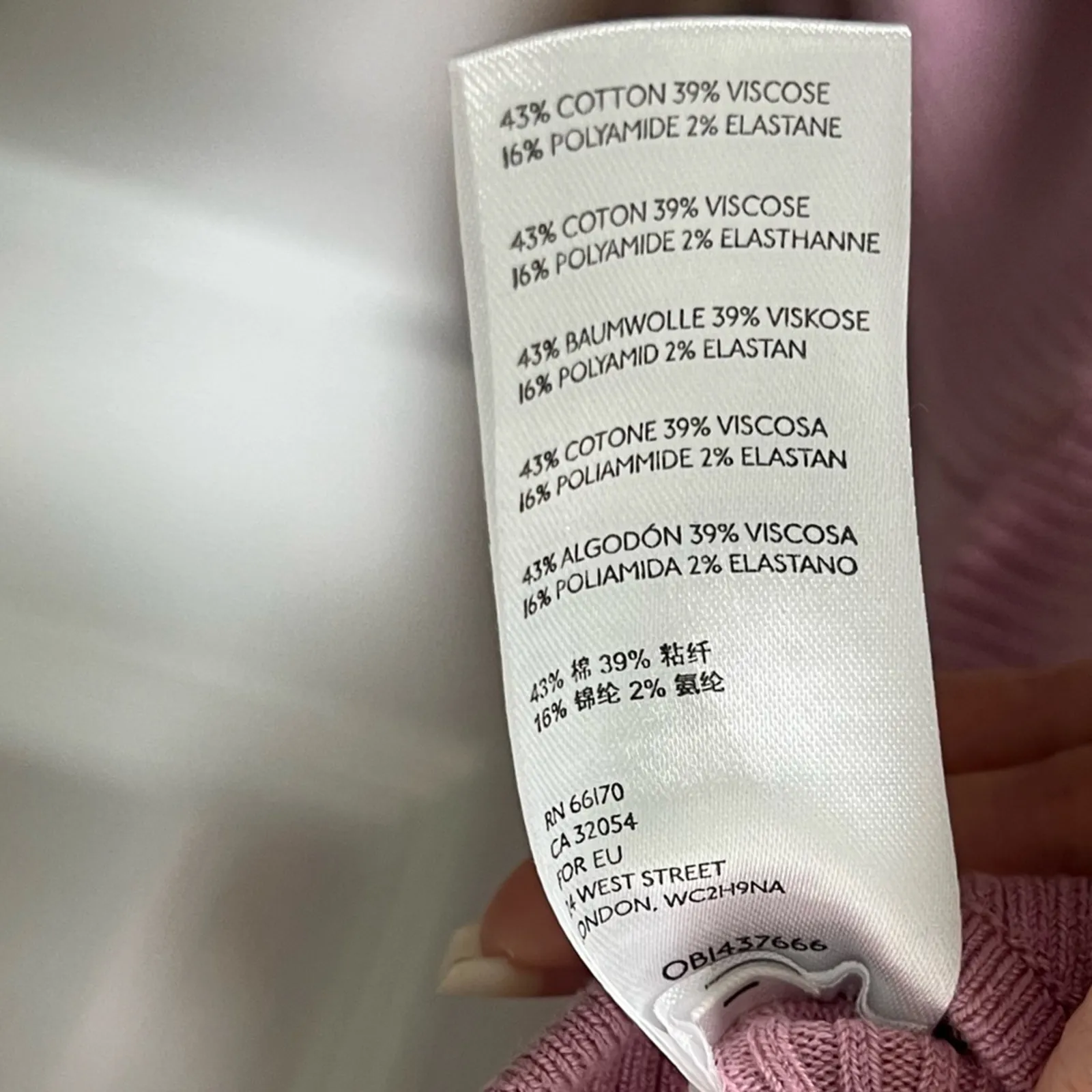 Free People Pink Cotton Blend One Shoulder Ribbed Waverly Sweater Jumpsuit S - Image 8