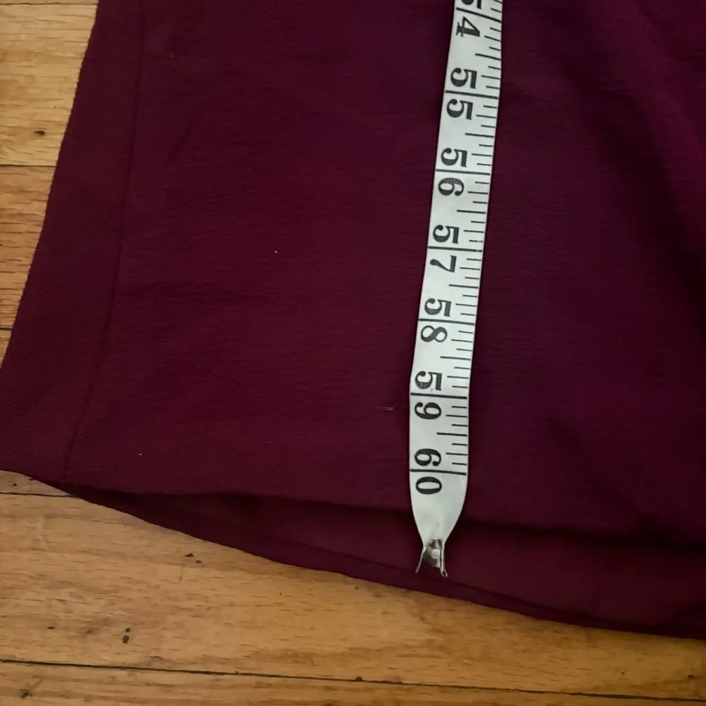 Dress The Population Burgundy Maxi Dress Size XL - Image 7