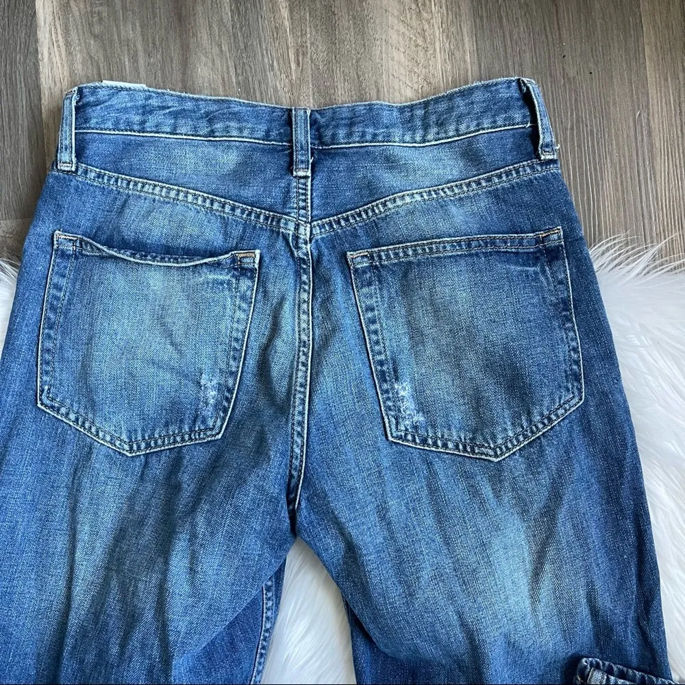 Topshop Hayden Distressed Boyfriend Jeans - Image 8
