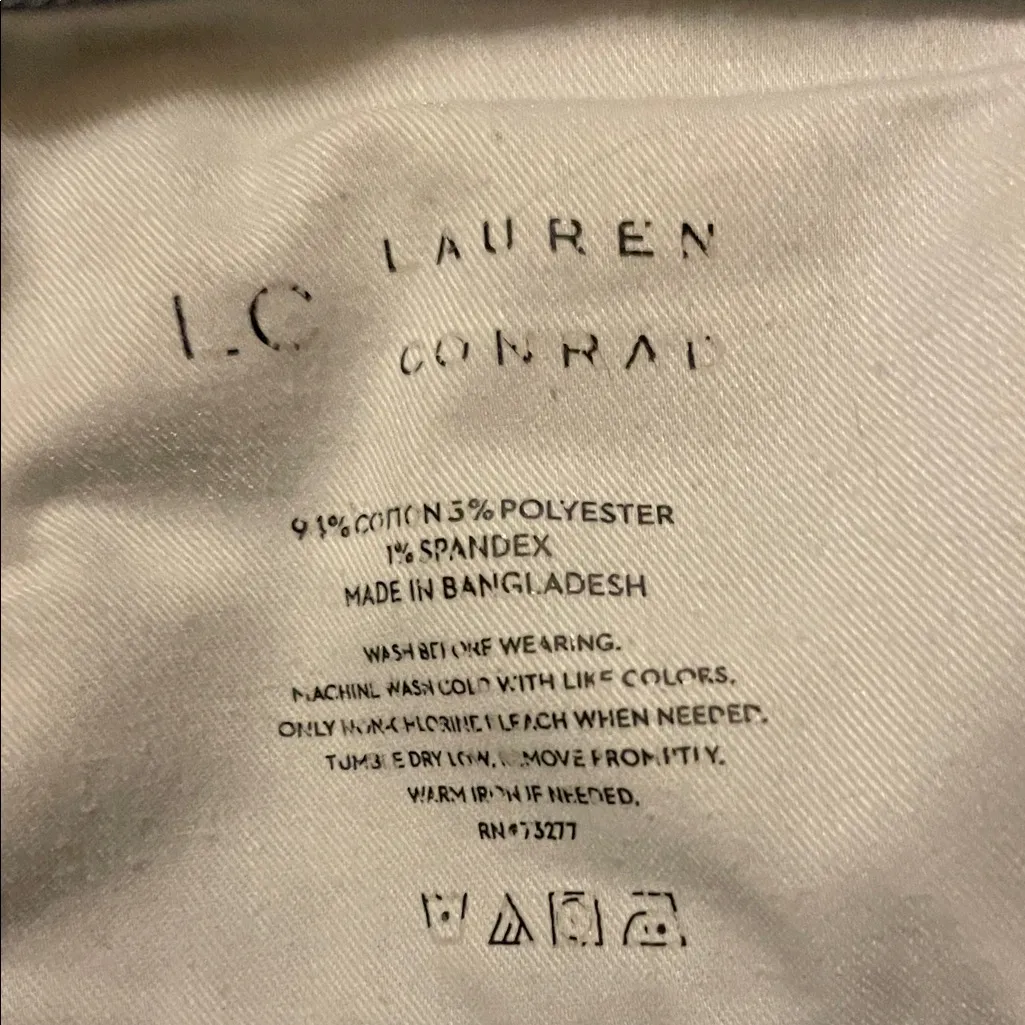 LC Lauren Conrad High Rise Jeans - Light Blue - Image 3