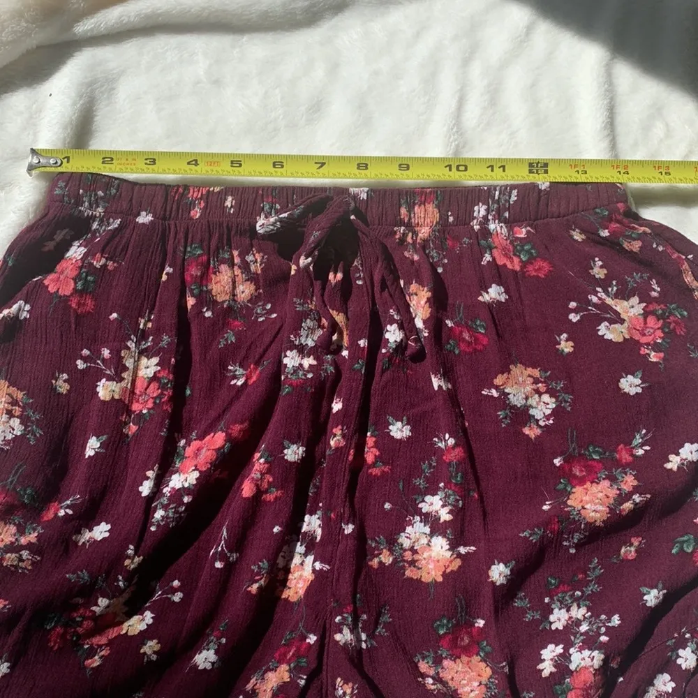 Xhilaration x Target Pull On Floral Ruffle Shorts, Size Small - Image 6