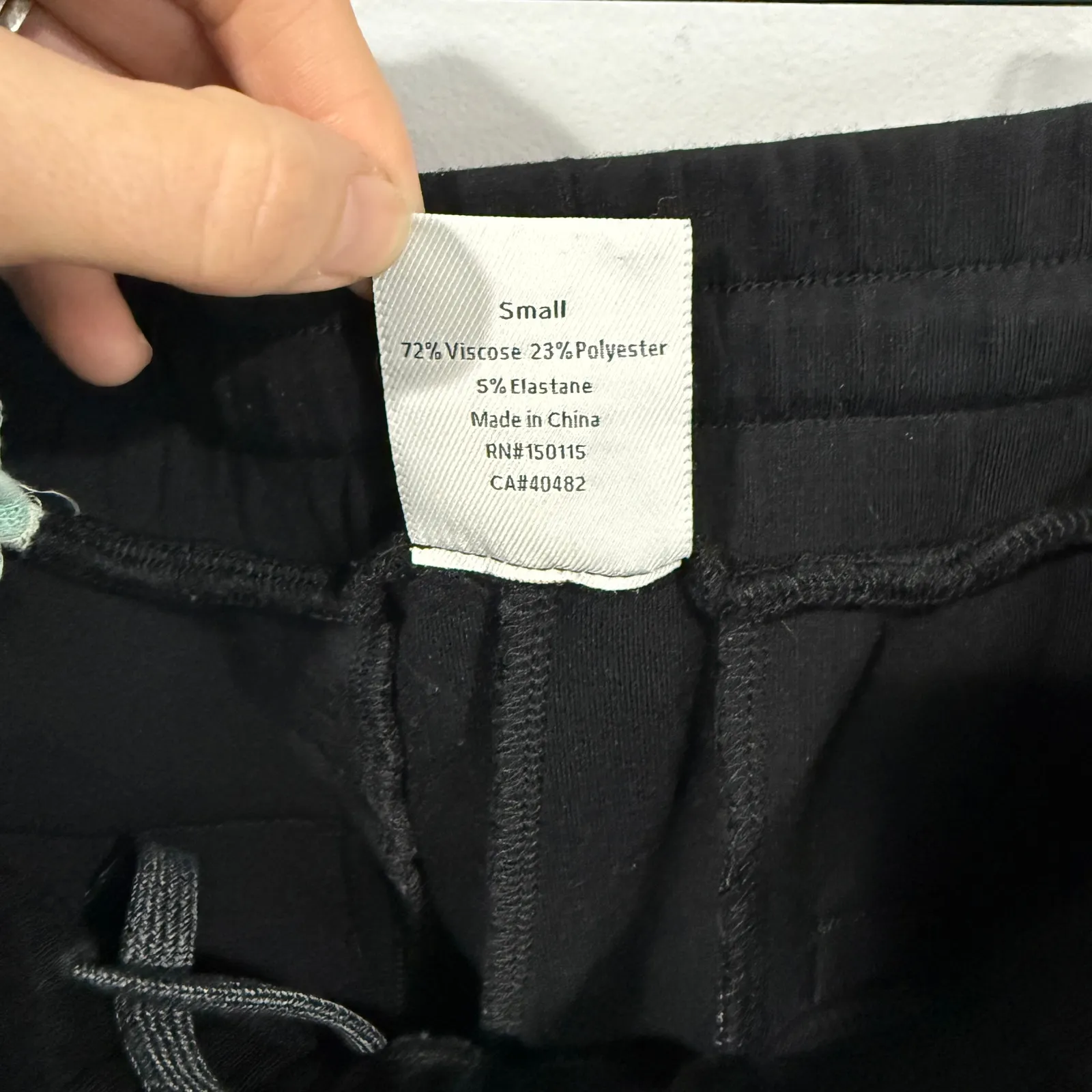 Varley DoubleSoft Relaxed Pant Black Size Small Pull On EUC - Image 4