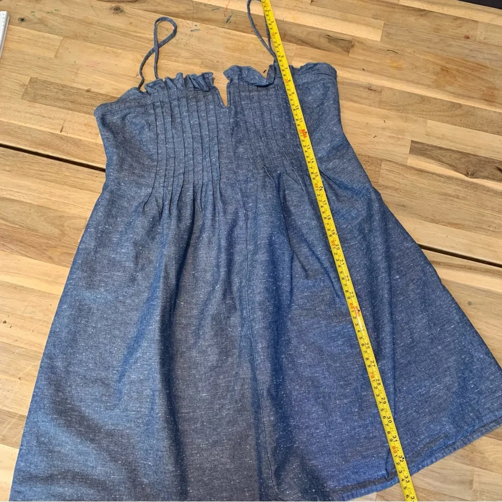 Pintuck Chambray Dress 6 - Image 5