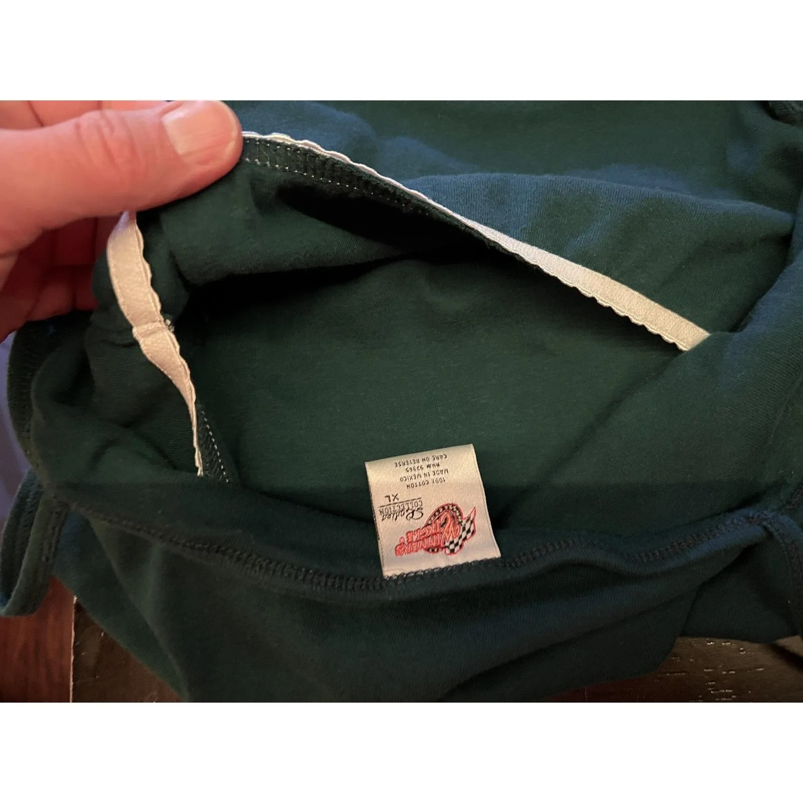 Jeff Gordon Shirt Tank Top Womens XL Blue NASCAR Racing Winners Circle - Image 8