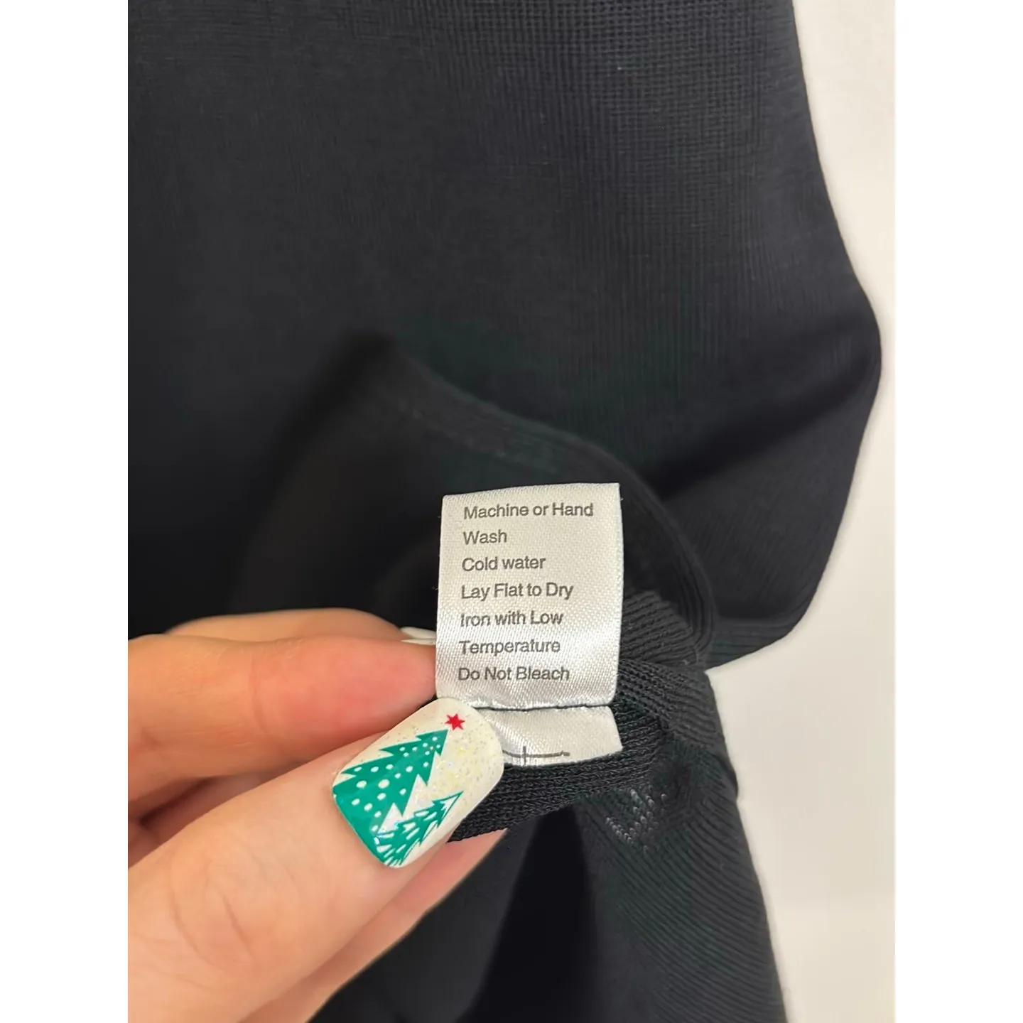 Ming Wang Tank Top Womens 3X Black Sleeveless Scoop Neck Knit Faux Leather Trim - Image 7