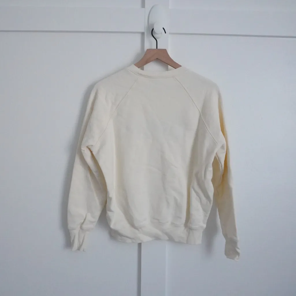 Frame Cream Crewneck Sweatshirt - Image 3