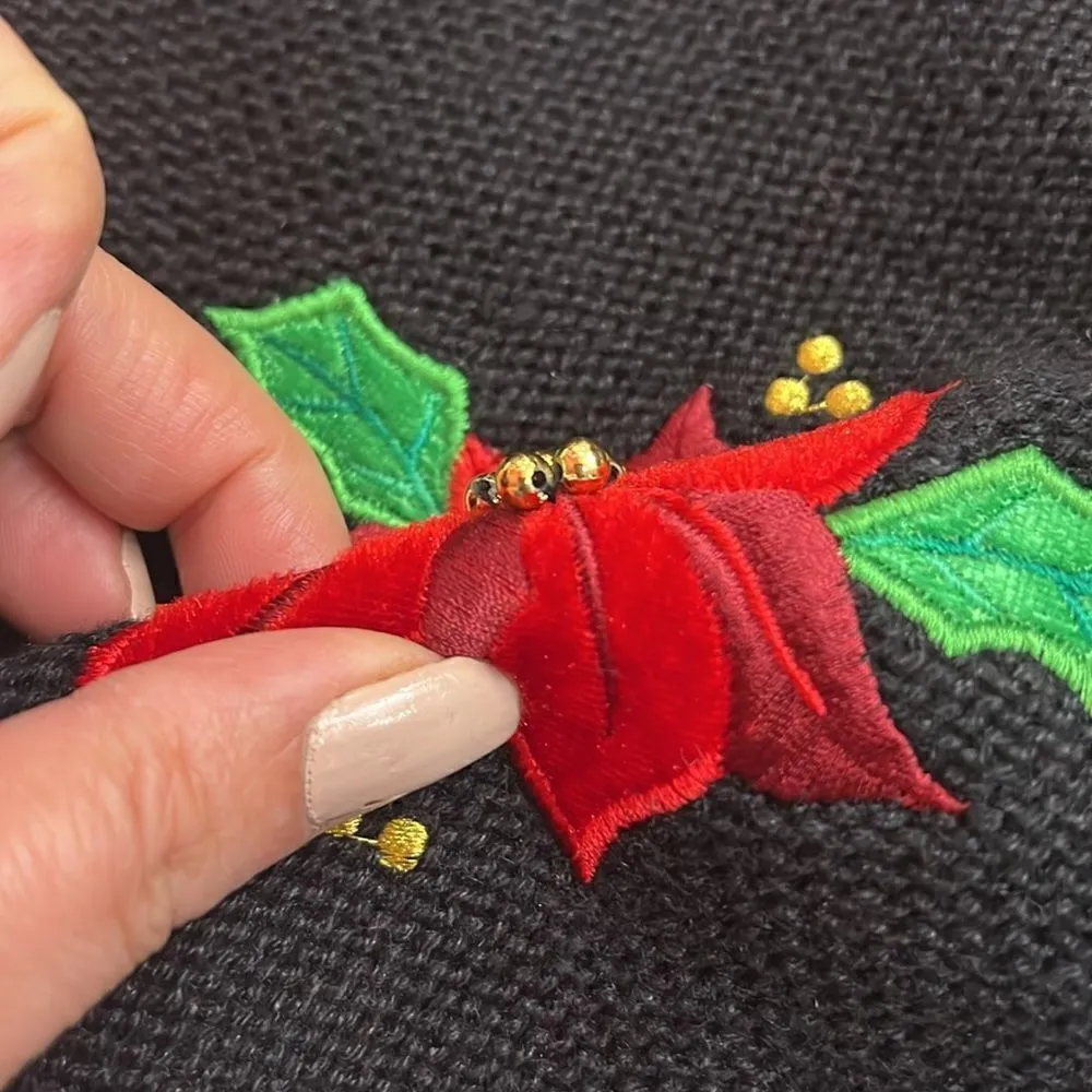 Classic Elements Vintage 90s/Y2K Christmas ugly Sweater size MP - Image 6