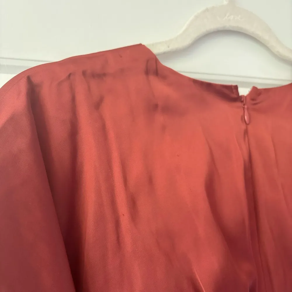 NEW Abercrombie & Fitch Angel Sleeve Satin Jumpsuit - Image 9