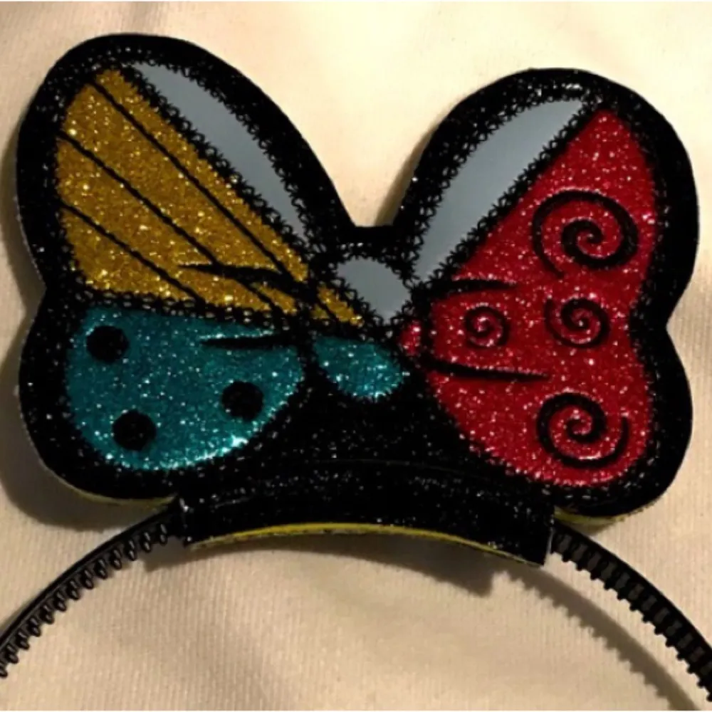 ’s Nightmare Before Christmas - Embroidered Sally Bow for Minnie Ears - Image 2