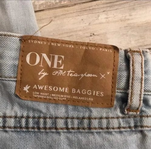 Awesome Baggies Boyfriend Distressed Mom Ribbed Jeans - Image 8