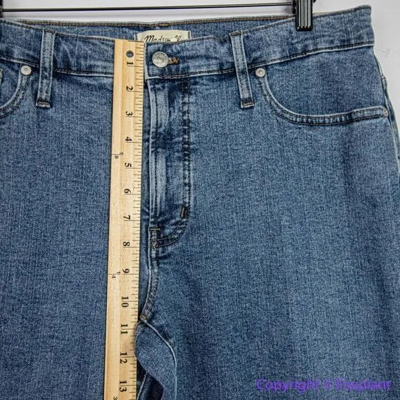 NEW Madewell The Mid-Rise Perfect Vintage Jeans Knowland‎ Wash, 31 - Image 6