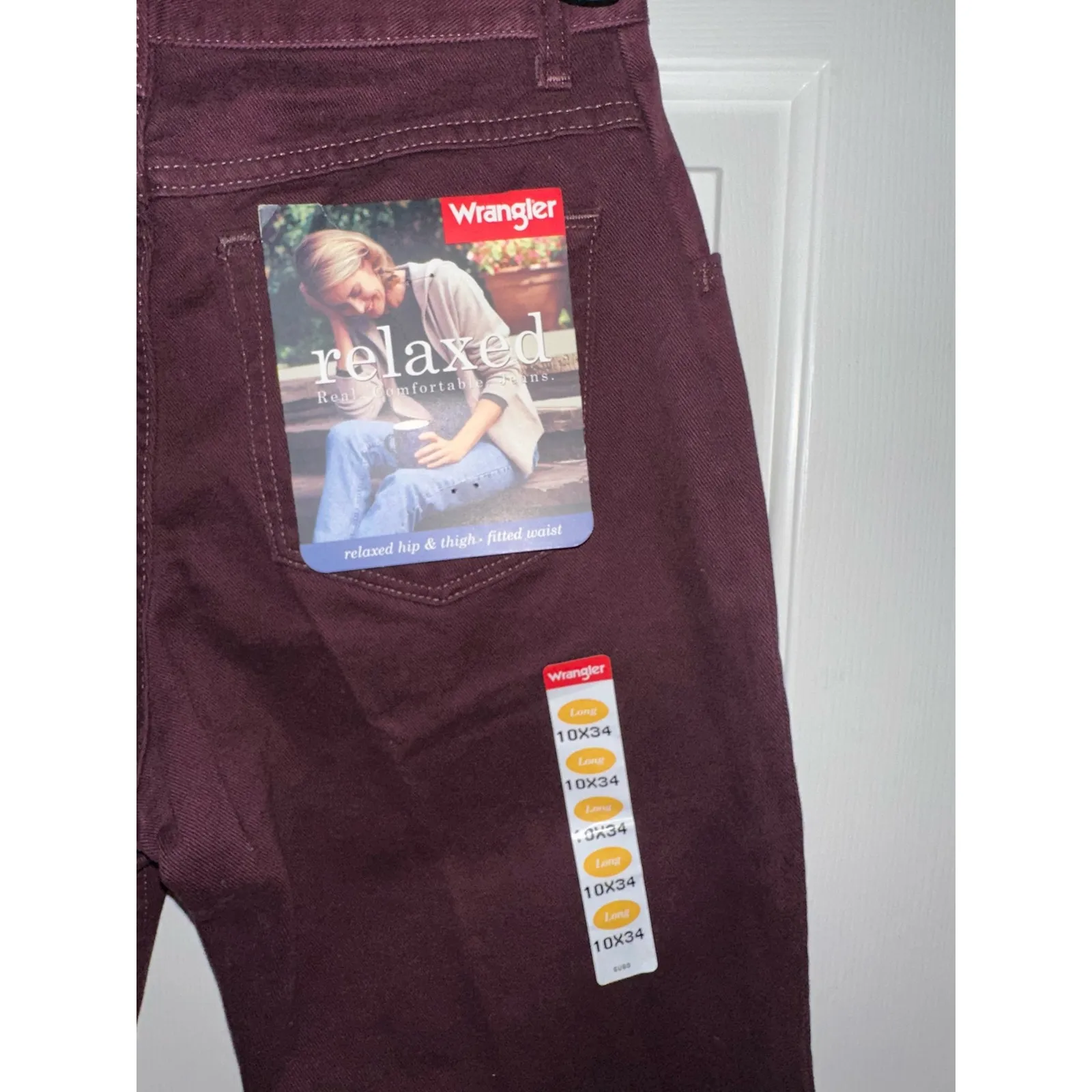 NWT Wrangler Cowboy Cut Relaxed Fit Jeans - Image 4