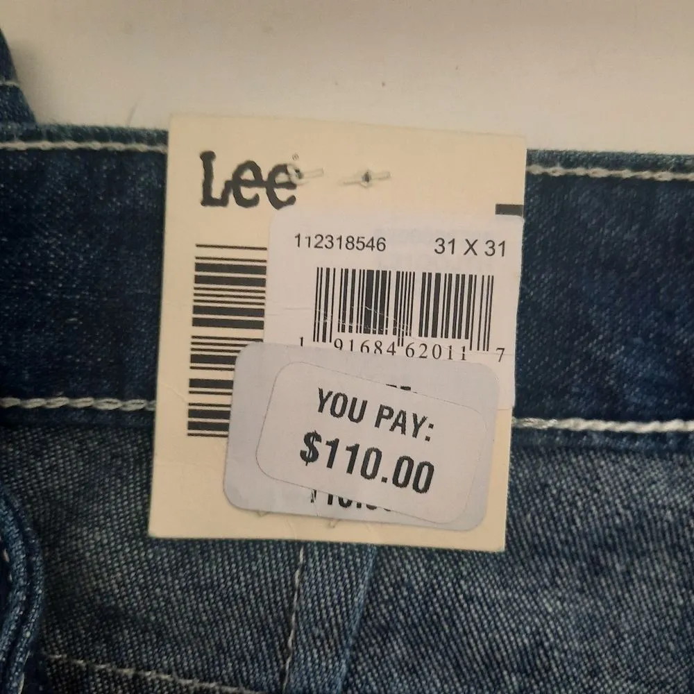 Carol Service Jean in Dark Grace Size 31x31 NWT Lightly Flawed - Image 8