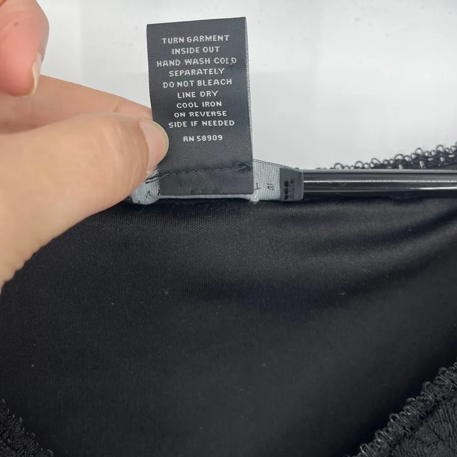 Investments Crochet Lace Womens Top 2X Holiday Glam Romantic Whimsigoth Fairy - Image 10