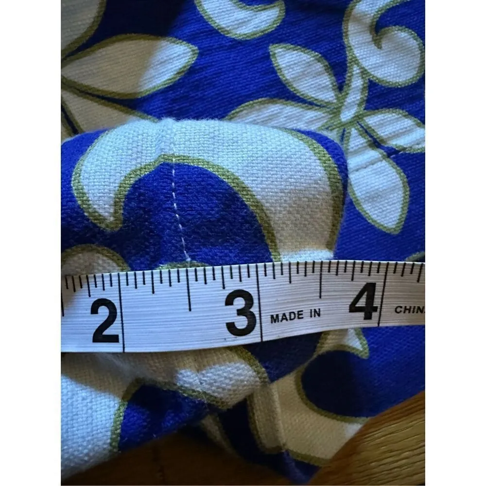 Boden Carrie high waisted shorts 6 Blue - Image 8