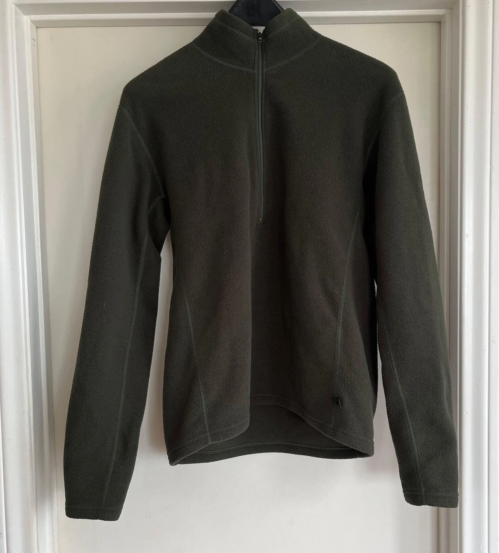 Vintage  Green Fleece Quarter Zip - Image 2