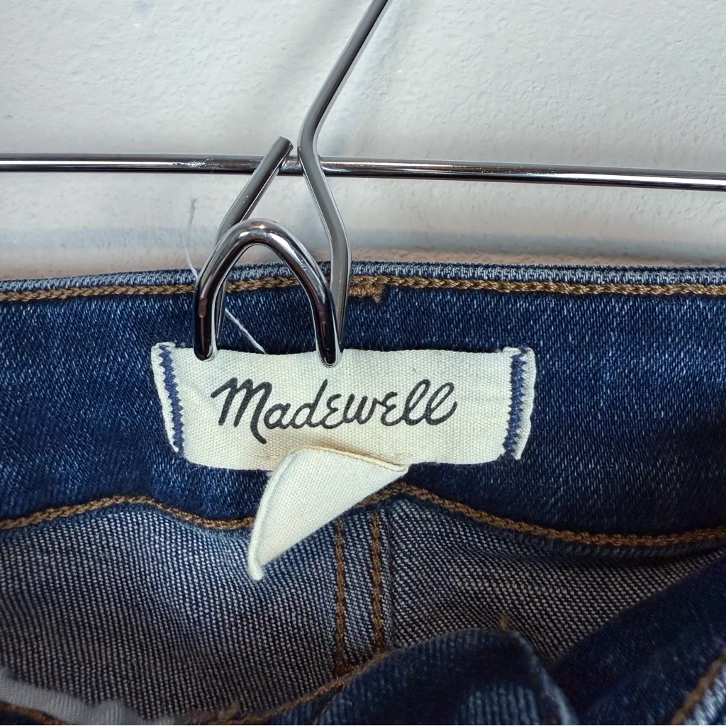 Madewell The Curvy Perfect Vintage Jeans Larkspur Dark Wash Size 29 - Image 8