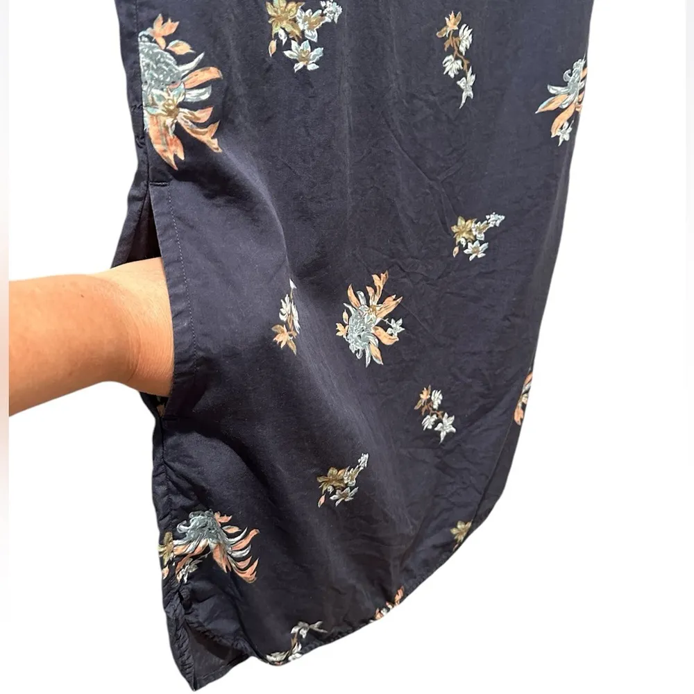 Patagonia June Lake Dress  Sassafras Navy Size Small - Image 6