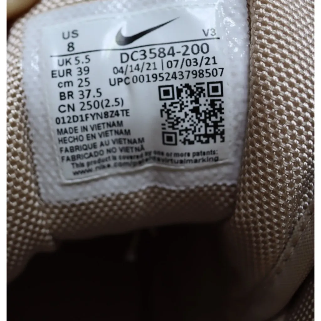 Womens Nike Air Force 1 Utility Fossil Stone 2.0 Trail Boot Snow DC3584 200 Sz 8 - Image 6