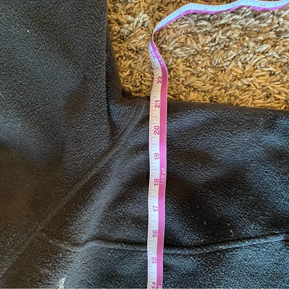 Columbia Women's large Fleece Jacket Full Zip Collared black - Image 5