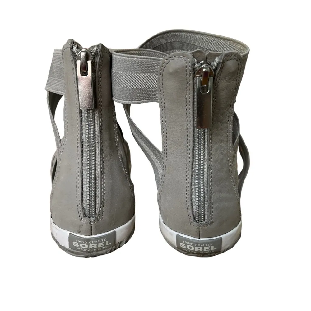 Sorel Out N About Plus Strap Sandal-Dove Grey - Image 9