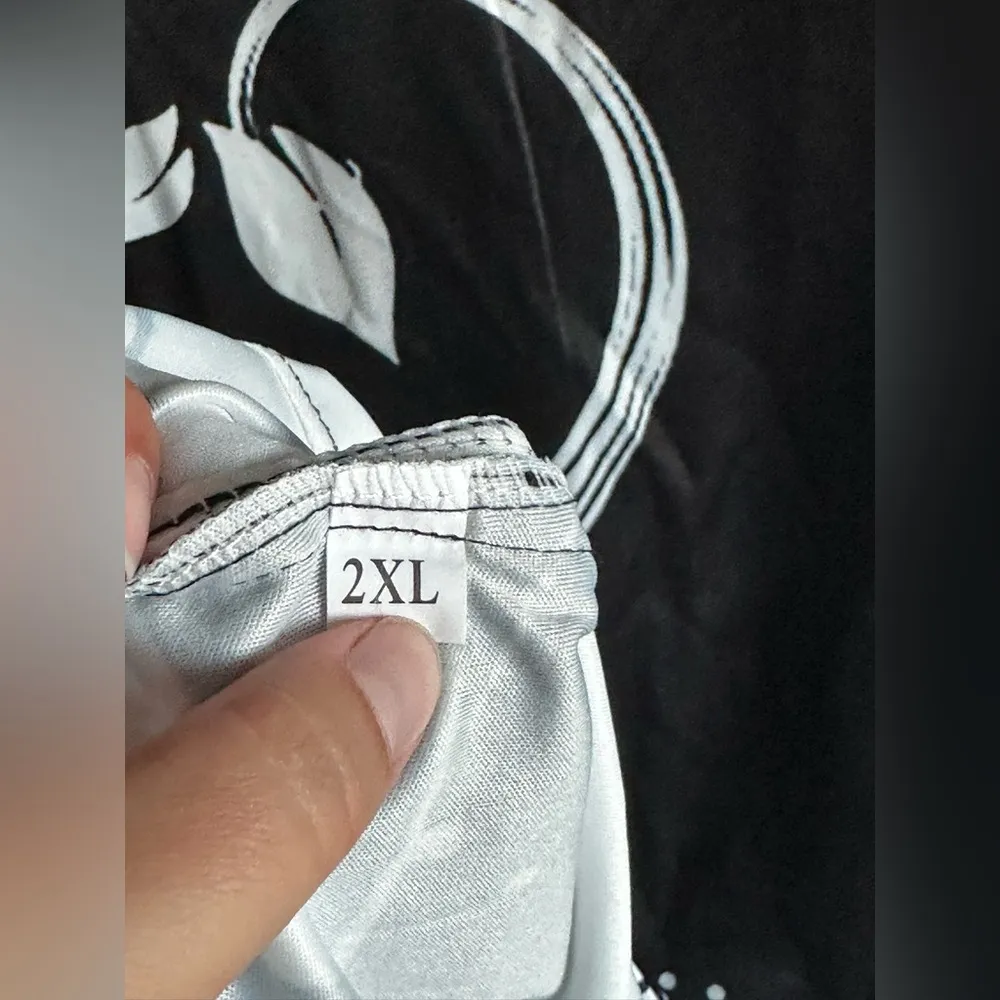 Scrub top 2X White - Image 4