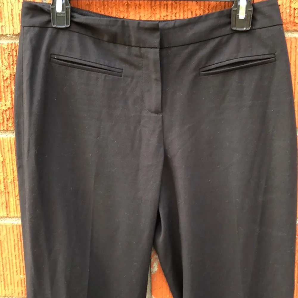 💜DKNY Black Dress Pants straight leg size 6 - Image 5