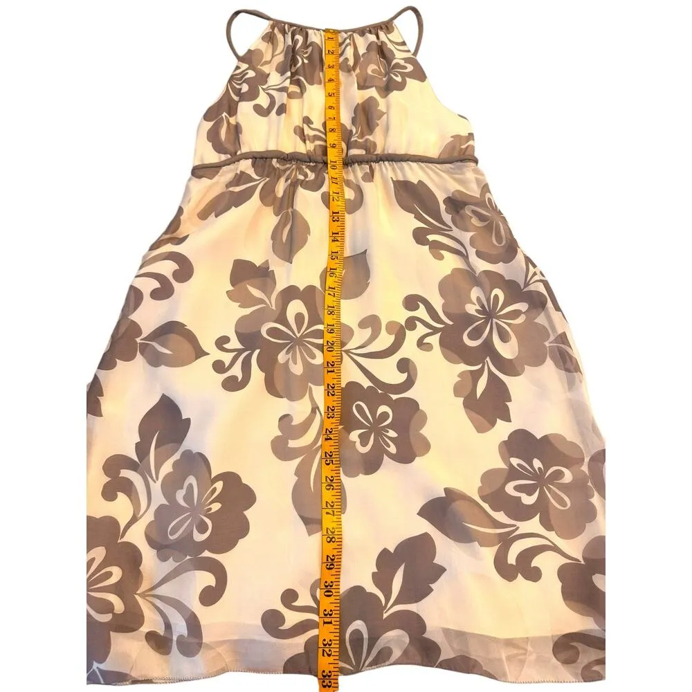 RARE Leon Max Limited Edition Silk Blend Floral Dress - Image 4