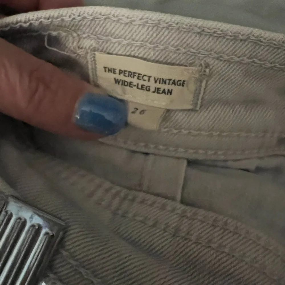 MADEWELL 26 The Perfect Vintage Wide-Leg Jean Sage Mist - Image 3