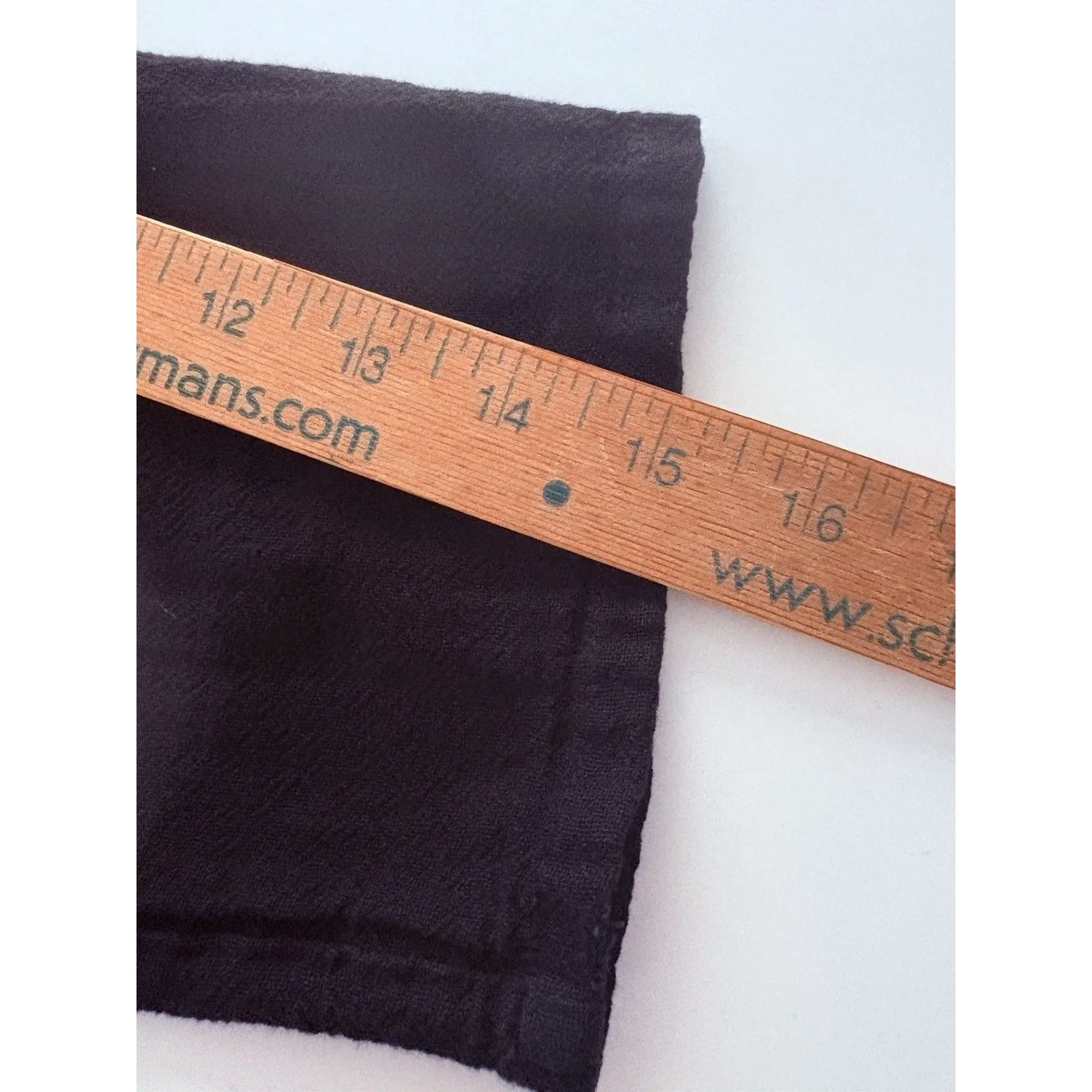 OH MY GAUZE Shirt Size 1 S/M Black Asymmetric Hem Artsy Lagenlook Beach Witchy - Image 12