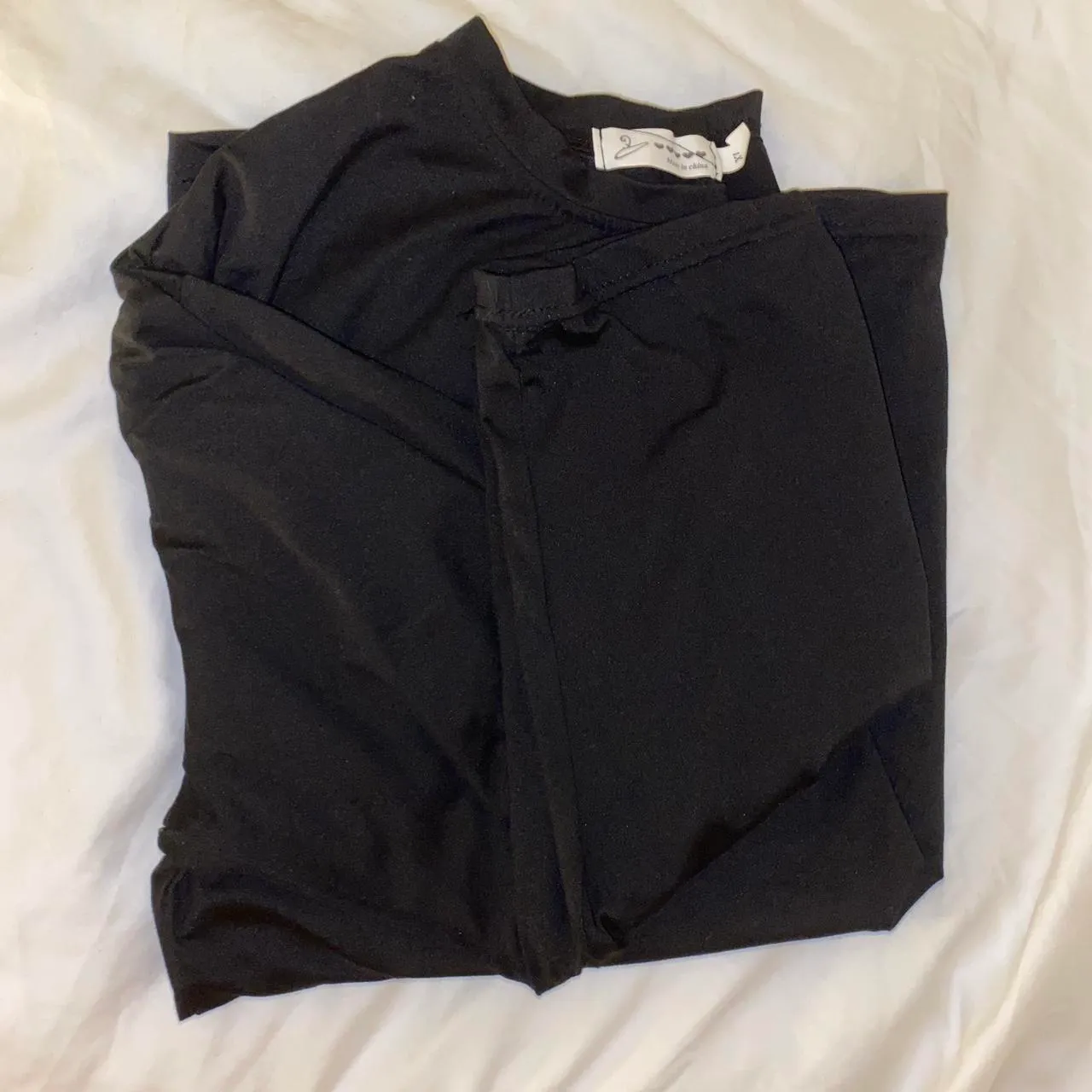 Graphic Text Long Sleeve Shirt Size L - Image 3