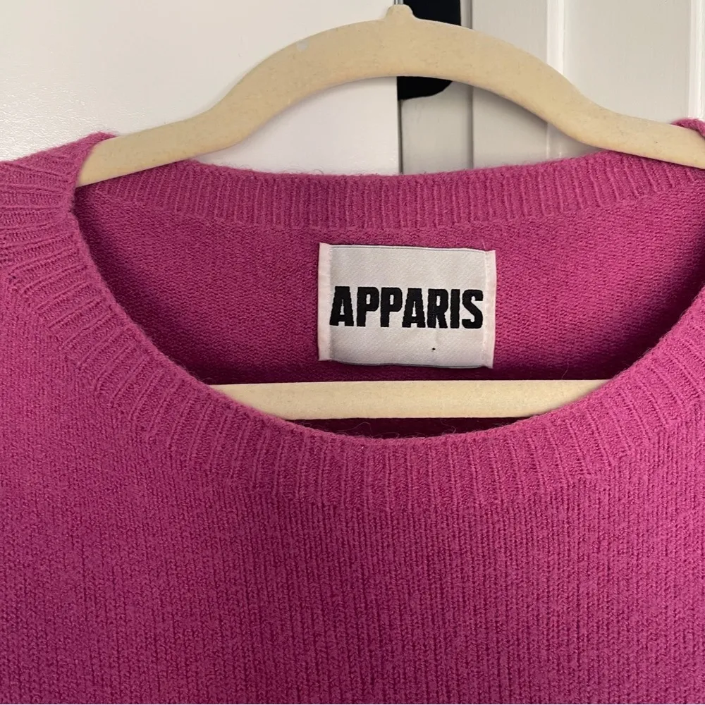 Apparis Fuchsia Sweater Pullover Dolman Sleeves Boxy Pink Size undefined - Image 2