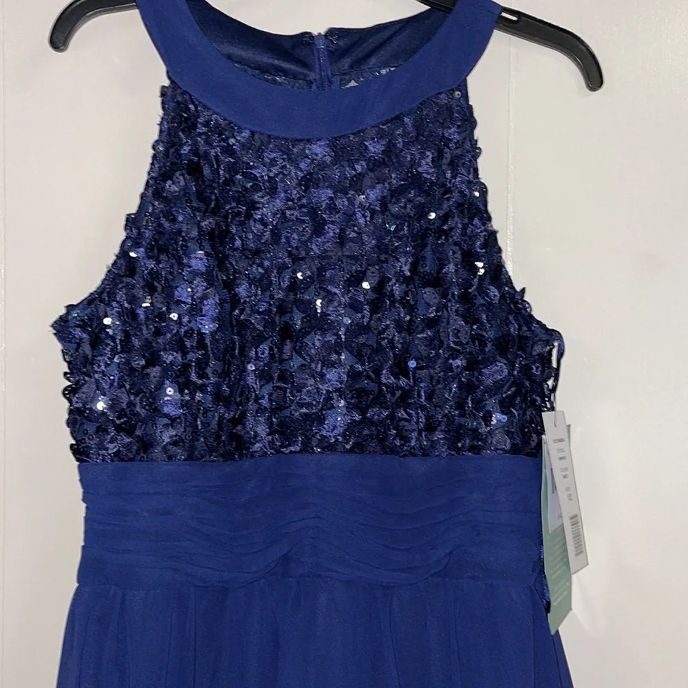 High / Low Maxi Sequins Dress Sz 12 - Image 3