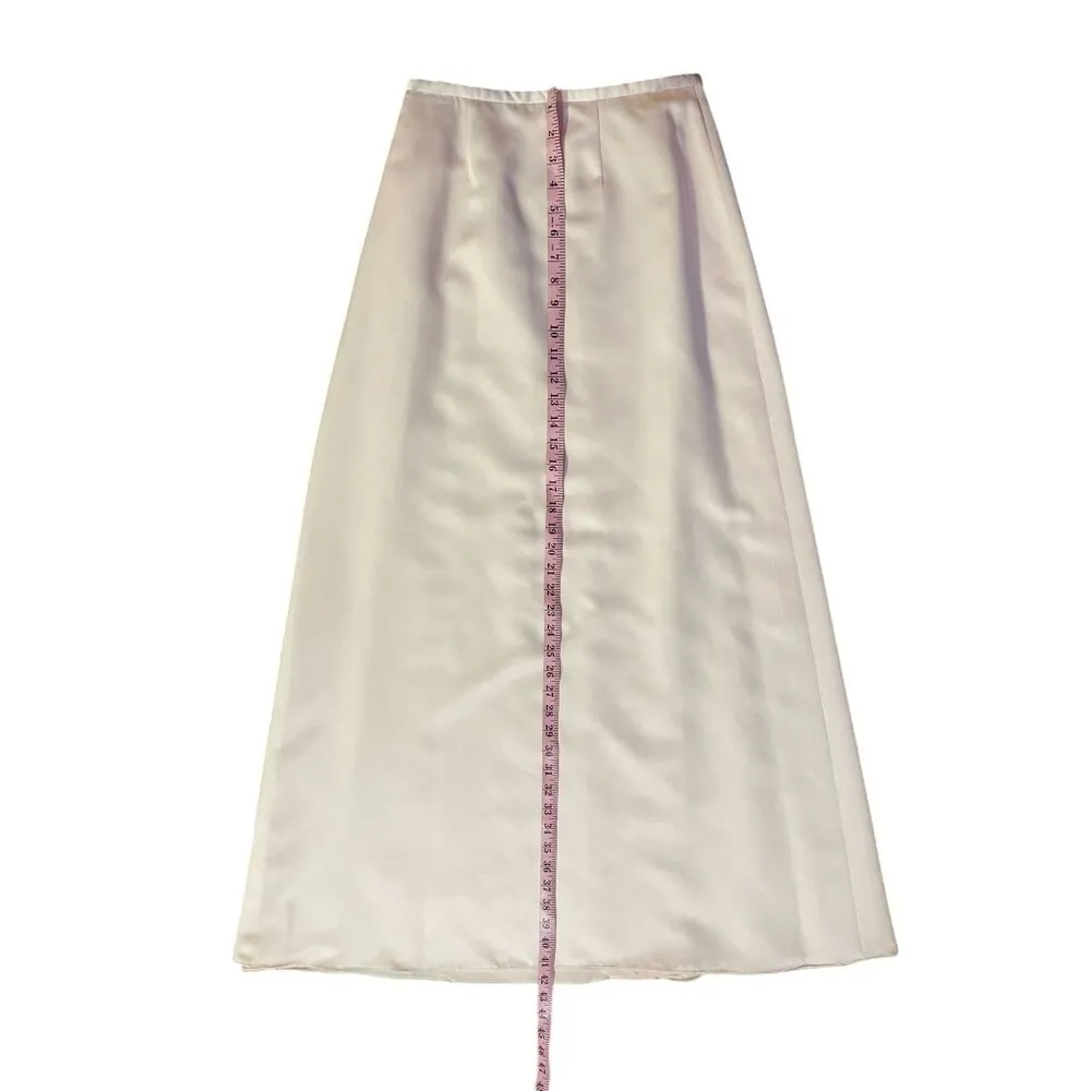 Alfred Angelo Formal Skirt Top Used Pink With Beads Women 5/6 Two Piece - Image 14