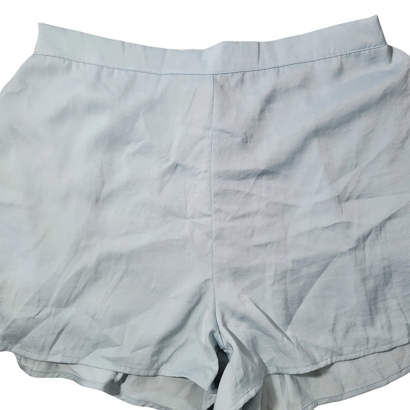 Lulus Light Blue Elastic Waist Polyester‎ Shorts Women's Size Large - Image 3