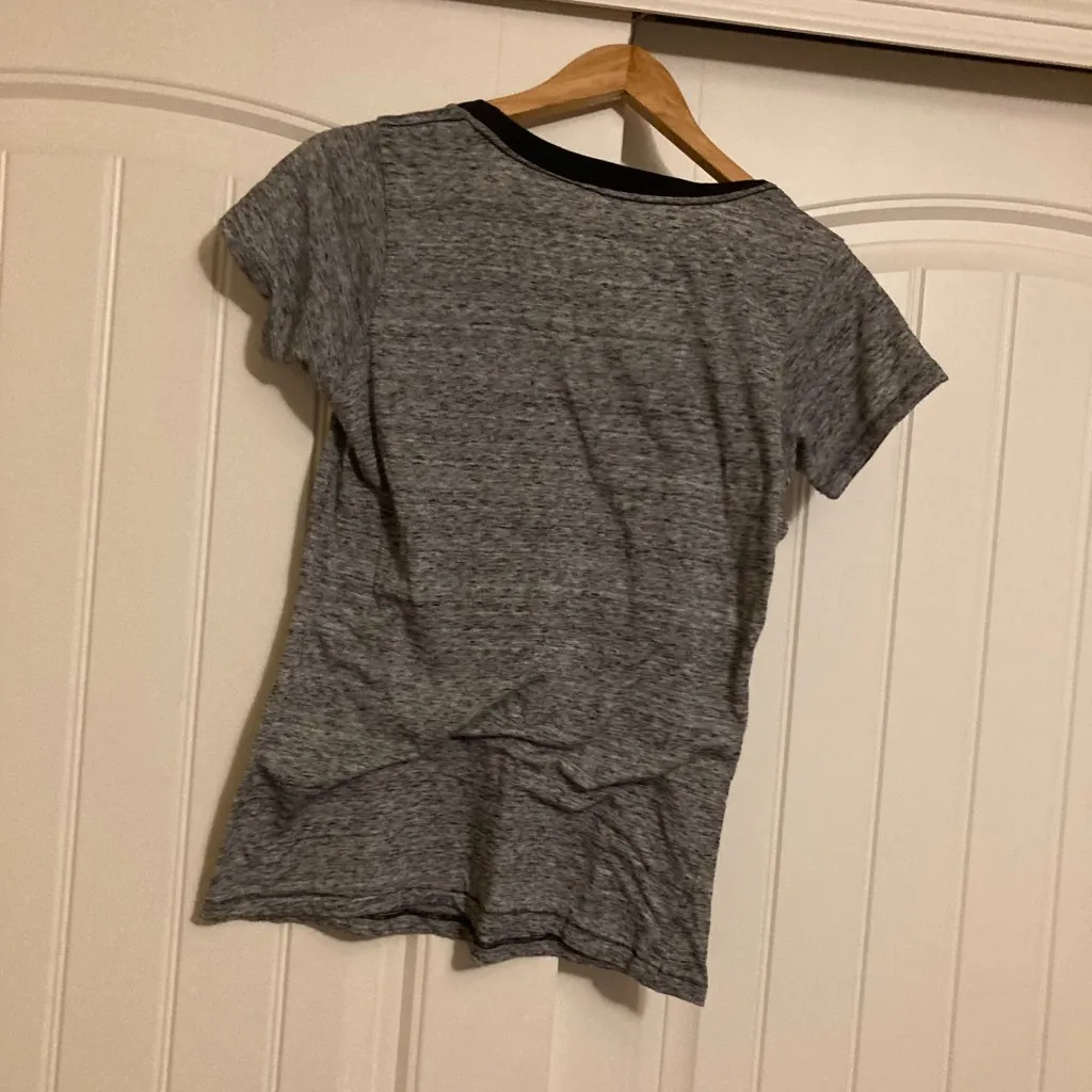 San Francisco Giants T Shirt Womens Large Marled Gray Touch By Alyssa Milano - Image 3