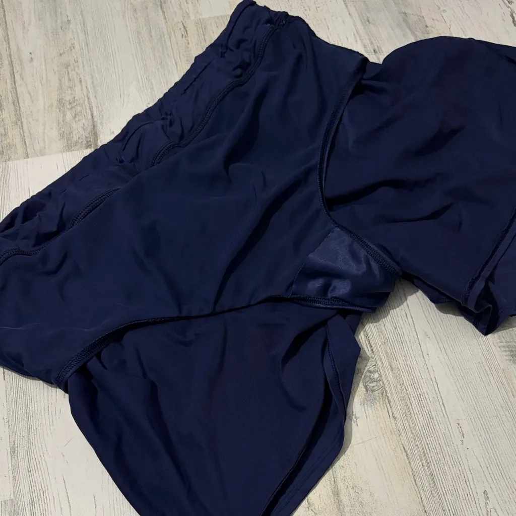 Lands' End Women's Deep Blue Swim Shorts - Image 4