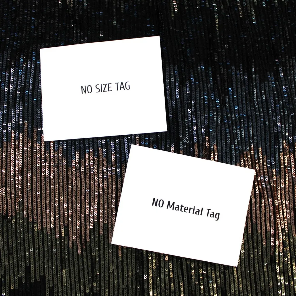 Ombre Stripe Sequin Skirt Womens M Rose Gold Blue Black Bling Glam Dressy Formal Size M - Image 8