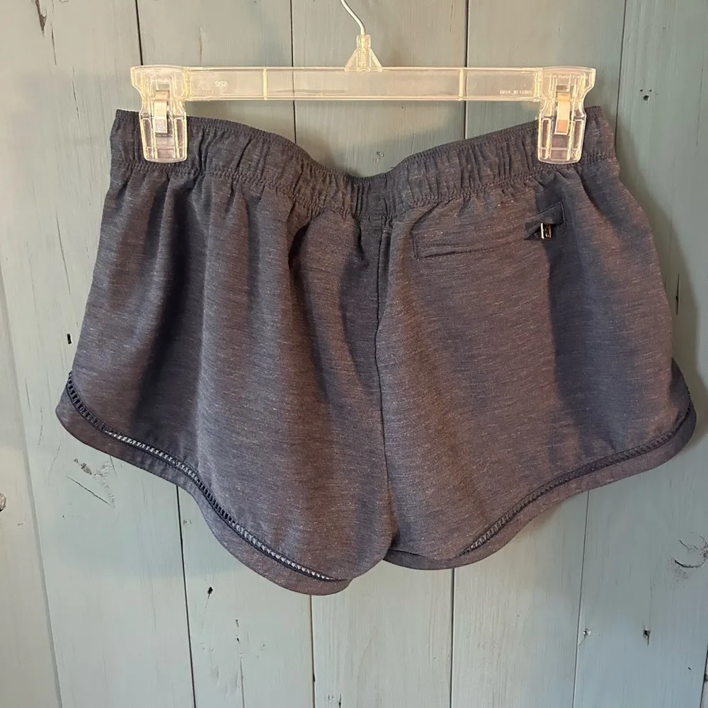 PrAna Women's Gray/Blue Athletic Shorts | Size Small - Image 3