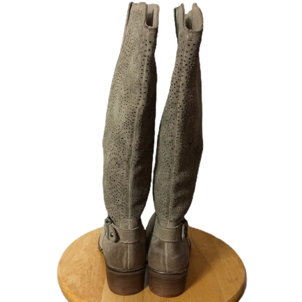 Naughty Monkey laser cut suede boots - Image 4