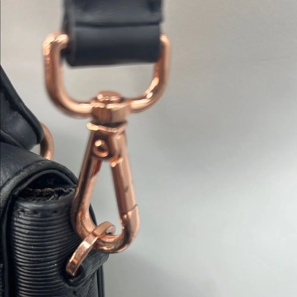 Ted Baker Elegant Black Bow Leather Handbag - Image 8